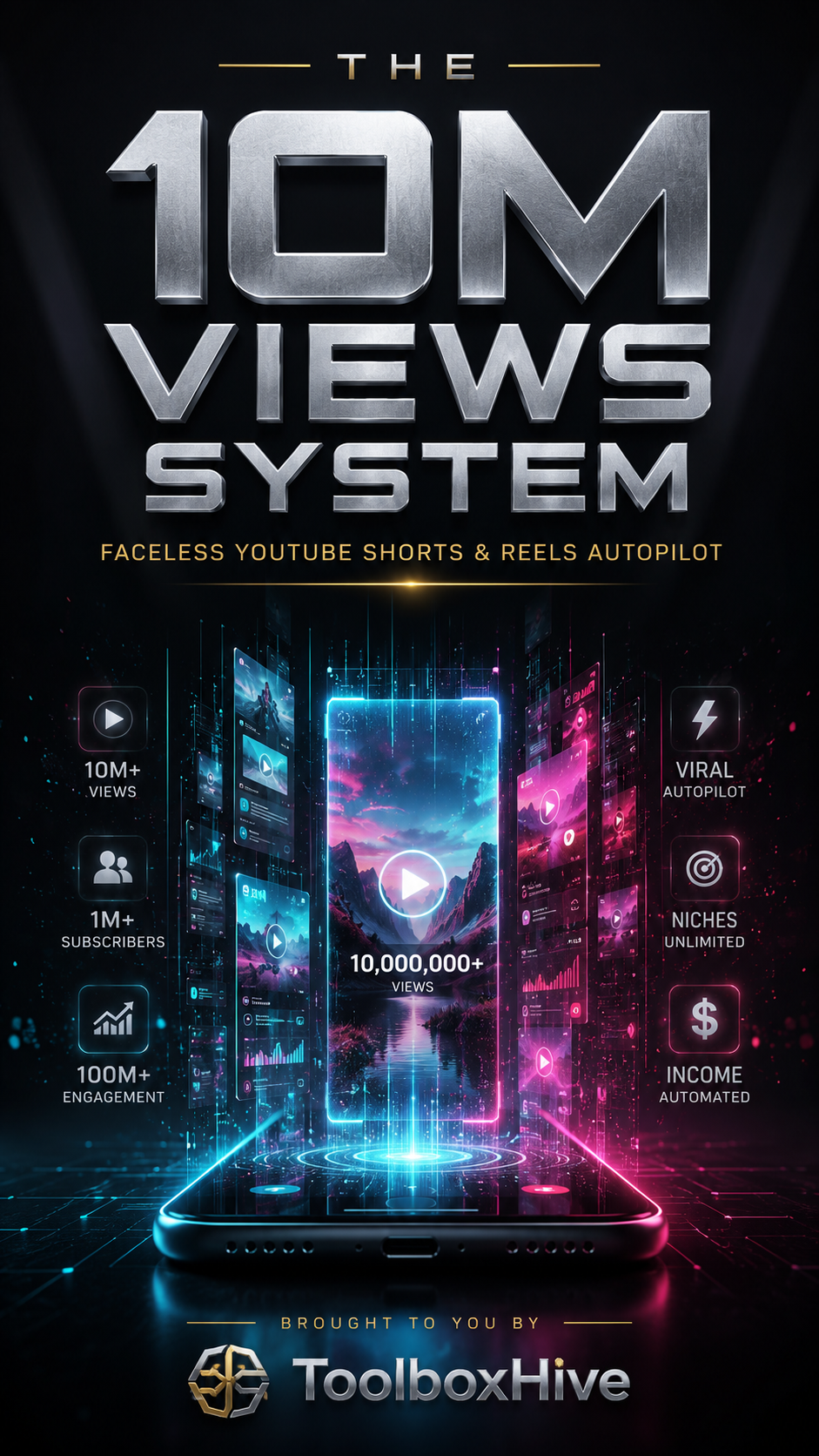 THE 10M VIEWS SYSTEM: Faceless Shorts & Reels Autopilot